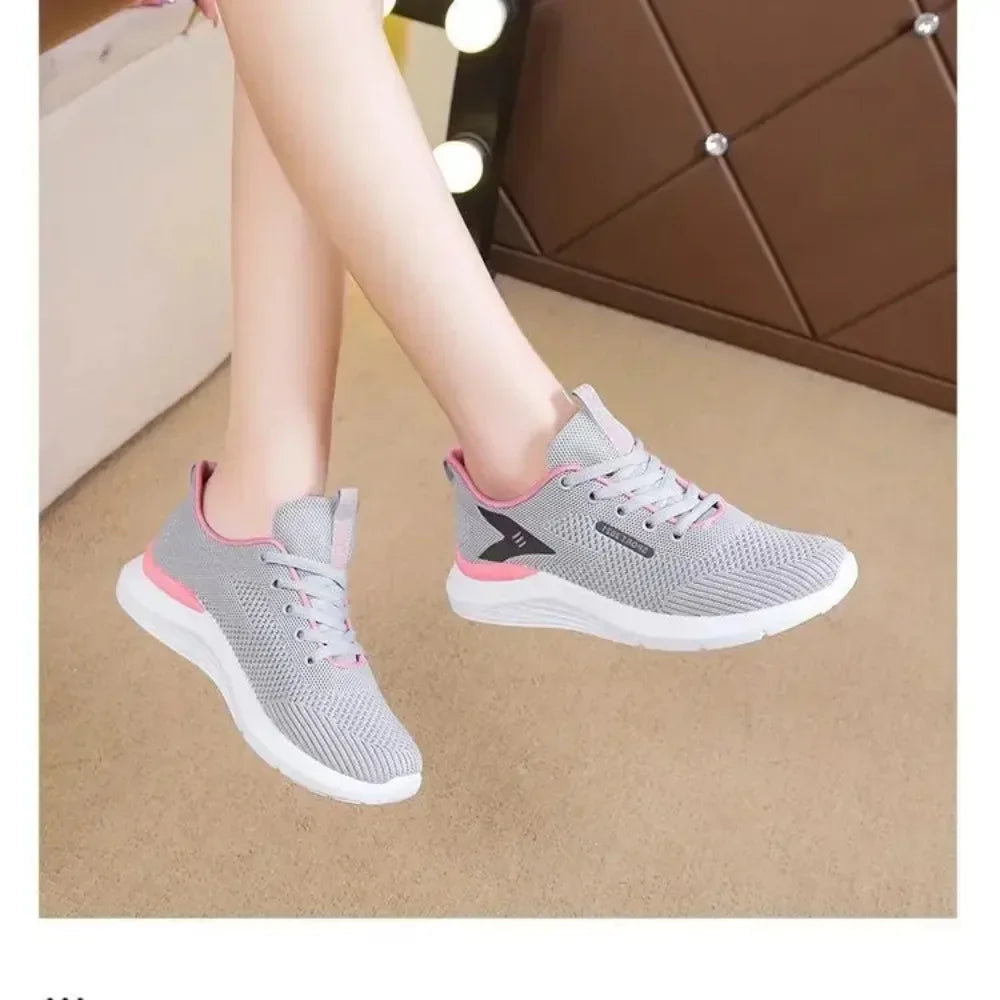 2025 Women’s Lightweight Sneakers – Soft Sole Fashion Shoes for Spring & Summer