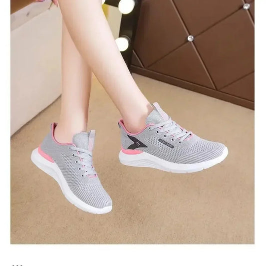 2025 Women’s Lightweight Sneakers – Soft Sole Fashion Shoes for Spring & Summer