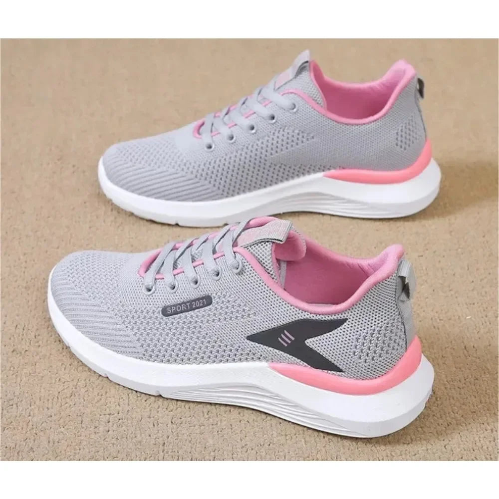 2025 Women’s Lightweight Sneakers – Soft Sole Fashion Shoes for Spring & Summer